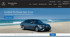 Desktop Screenshot of mercedesbenzofnovi.com