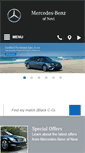 Mobile Screenshot of mercedesbenzofnovi.com